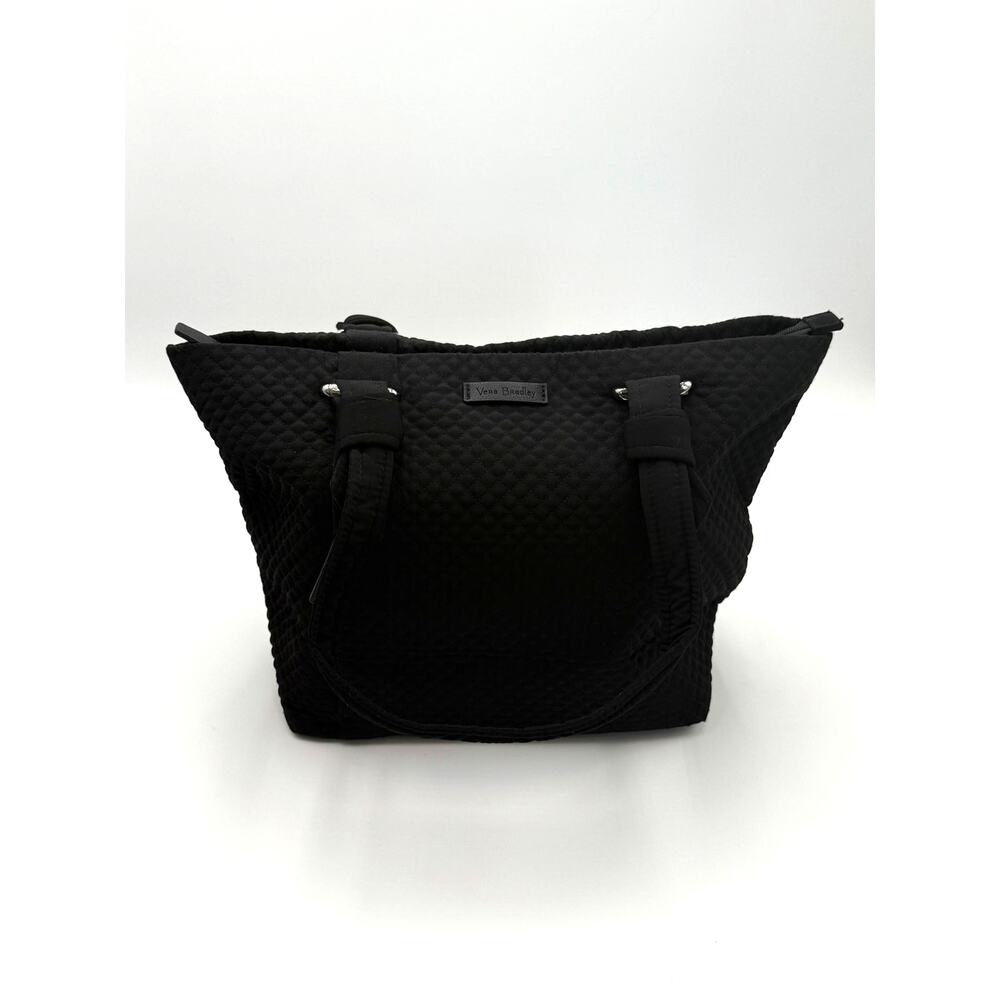 Vera Bradley Black Hadley East West Tote NWT